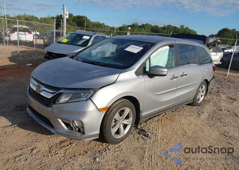 2018 Honda Odyssey Ex из США, поврежденный, VIN 5FNRL6H55JB095658